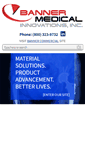 Mobile Screenshot of banner-medical.com